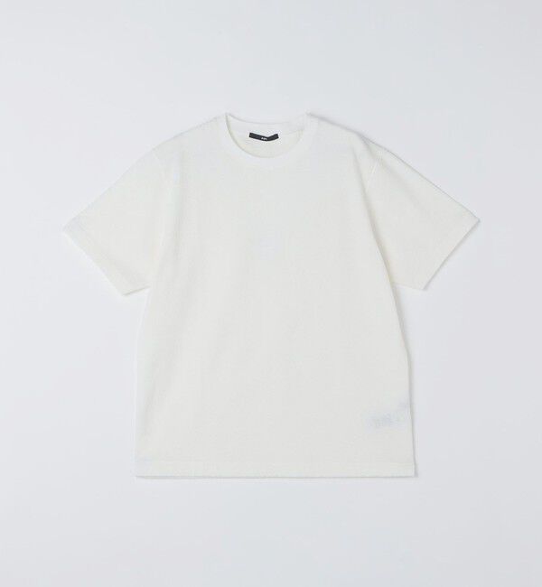 SHIPS「SHIPS:〈MADE IN JAPAN〉リンクス ジャカード Tシャツ」|Tシャツ・カットソー|