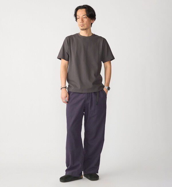 SHIPS「SHIPS:〈MADE IN JAPAN〉リンクス ジャカード Tシャツ」|Tシャツ・カットソー|