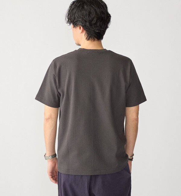 SHIPS「SHIPS:〈MADE IN JAPAN〉リンクス ジャカード Tシャツ」|Tシャツ・カットソー|