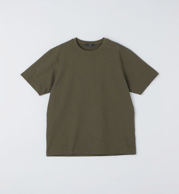 SHIPS「SHIPS:〈MADE IN JAPAN〉リンクス ジャカード Tシャツ」|Tシャツ・カットソー|