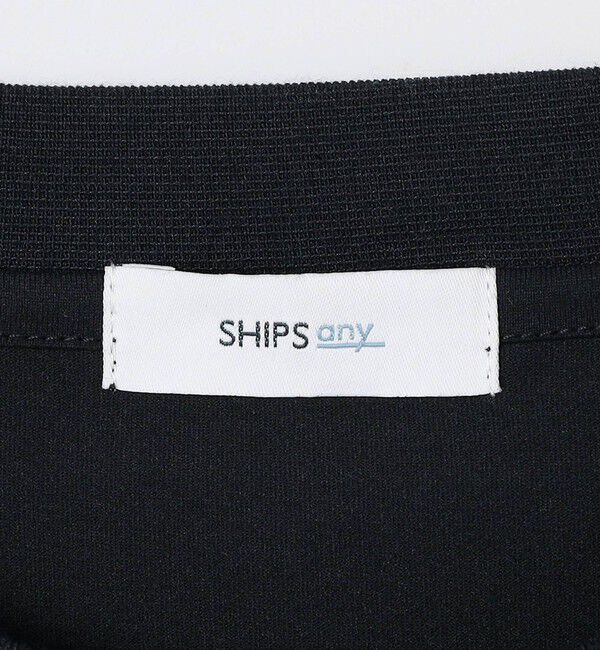 SHIPS any「【WEB限定】SHIPS any:〈撥水加工〉リラックス ナイロンポケット クルーネック Tシャツ◇」|Tシャツ・カットソー|
