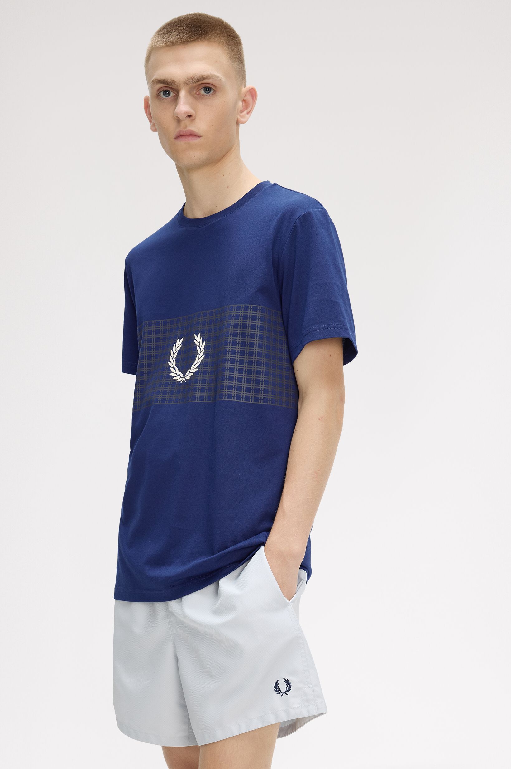 FRED PERRY 「Tennis Net Graphic T-Shirt／テニスネットグラフィックTシャツ」|Tシャツ・カットソー|