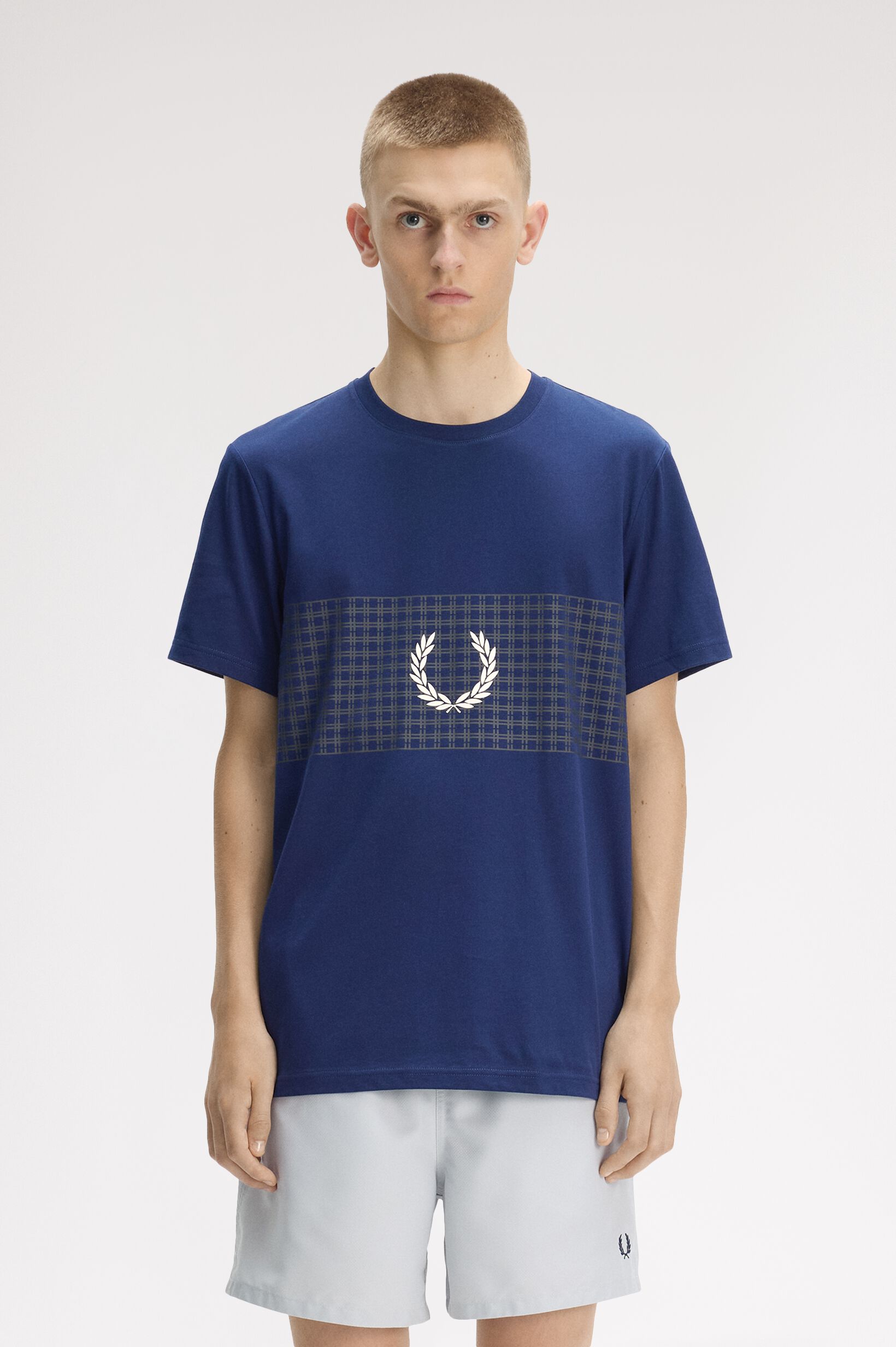 FRED PERRY 「Tennis Net Graphic T-Shirt／テニスネットグラフィックTシャツ」|Tシャツ・カットソー|