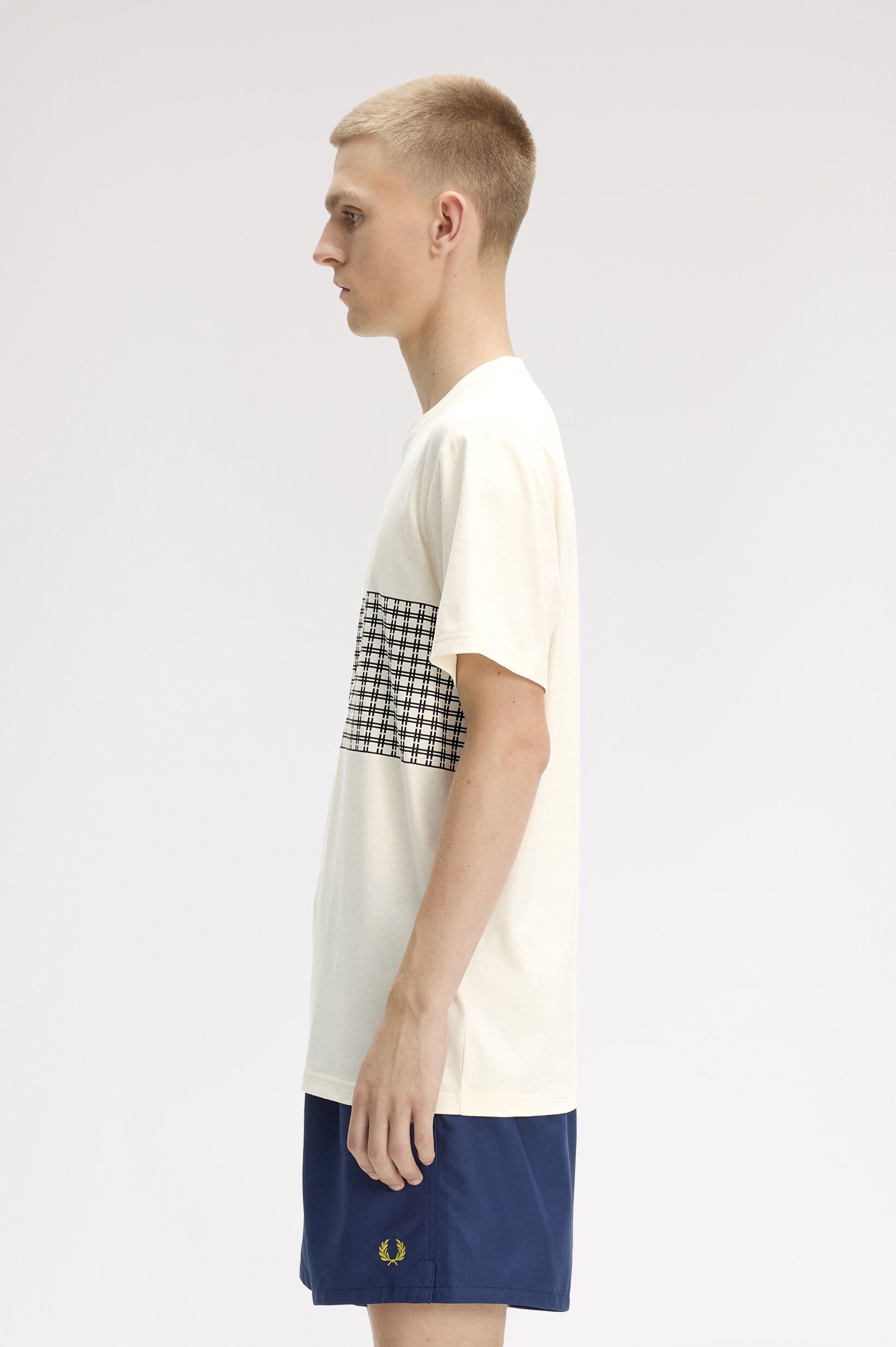 FRED PERRY 「Tennis Net Graphic T-Shirt／テニスネットグラフィックTシャツ」|Tシャツ・カットソー|