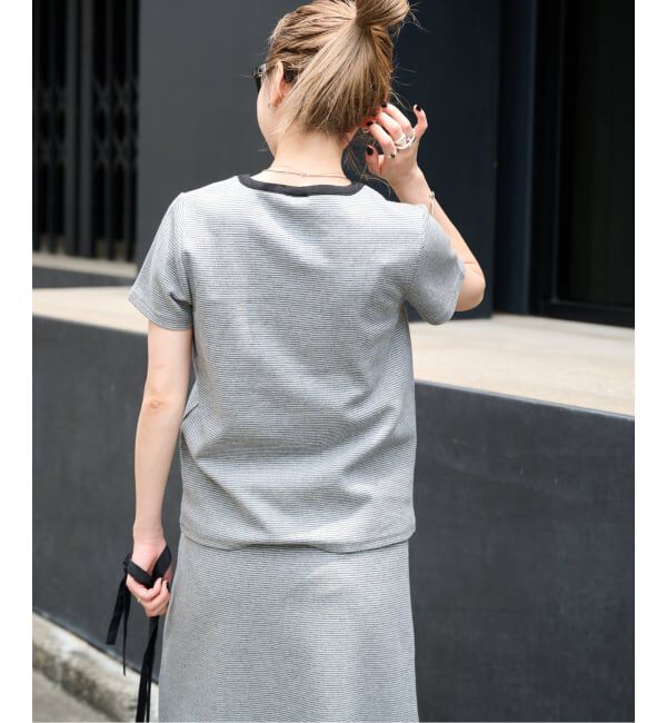 OUTDOOR PRODUCTS Usual Things「リンガーボーダーTEE セットアップ対応」|Tシャツ・カットソー|