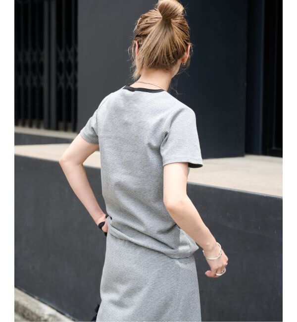 OUTDOOR PRODUCTS Usual Things「リンガーボーダーTEE セットアップ対応」|Tシャツ・カットソー|