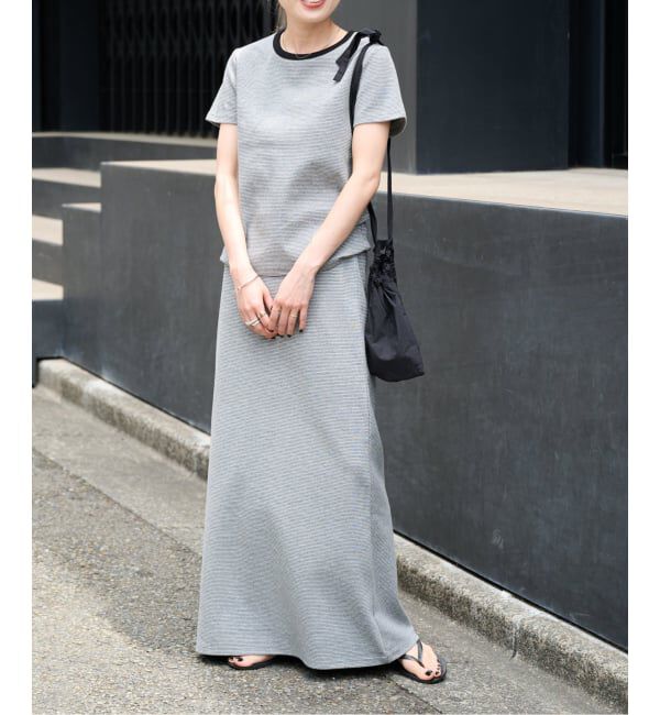 OUTDOOR PRODUCTS Usual Things「リンガーボーダーTEE セットアップ対応」|Tシャツ・カットソー|