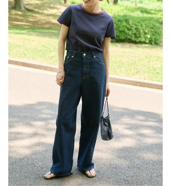 OUTDOOR PRODUCTS Usual Things「リンガーボーダーTEE セットアップ対応」|Tシャツ・カットソー|