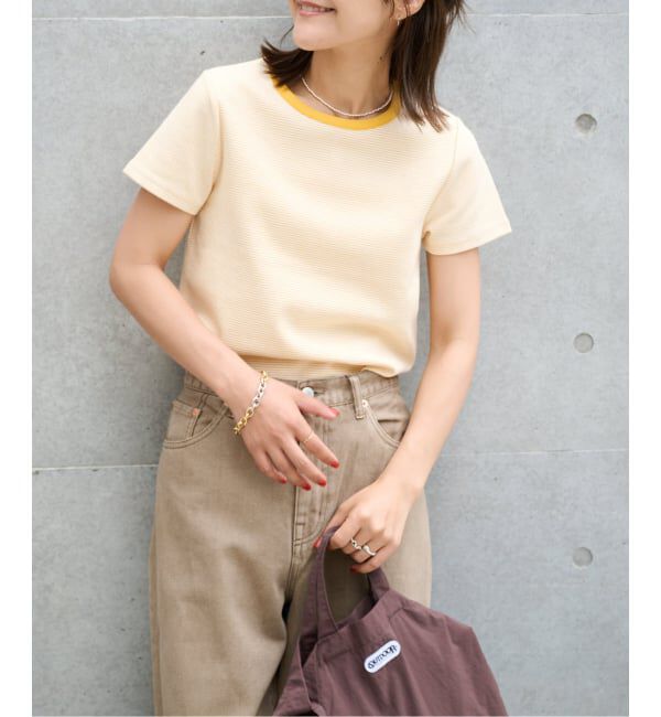 OUTDOOR PRODUCTS Usual Things「リンガーボーダーTEE セットアップ対応」|Tシャツ・カットソー|