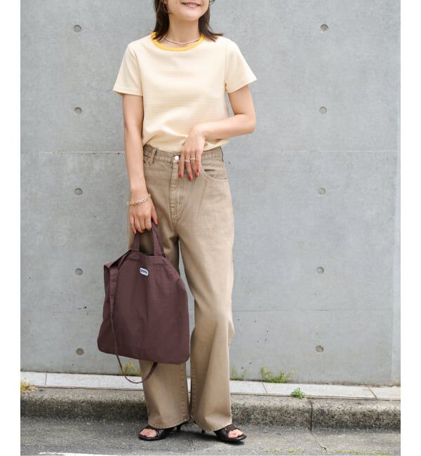 OUTDOOR PRODUCTS Usual Things「リンガーボーダーTEE セットアップ対応」|Tシャツ・カットソー|
