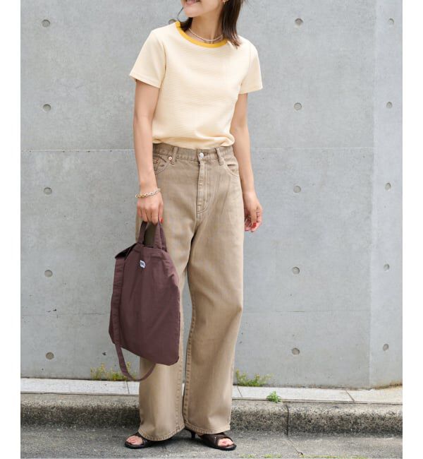 OUTDOOR PRODUCTS Usual Things「リンガーボーダーTEE セットアップ対応」|Tシャツ・カットソー|