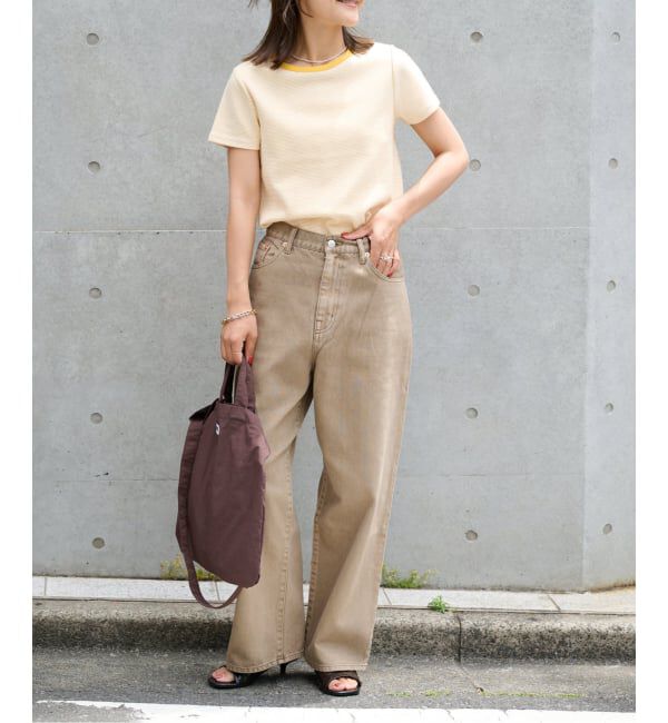 OUTDOOR PRODUCTS Usual Things「リンガーボーダーTEE セットアップ対応」|Tシャツ・カットソー|