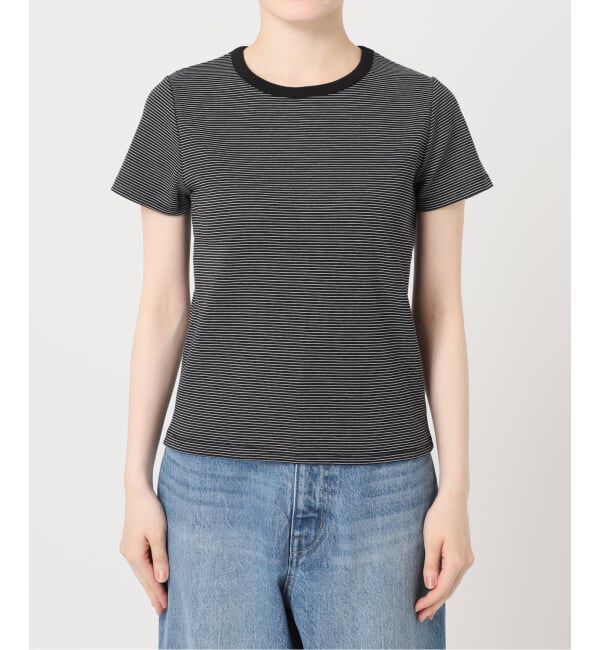 OUTDOOR PRODUCTS Usual Things「リンガーボーダーTEE セットアップ対応」|Tシャツ・カットソー|