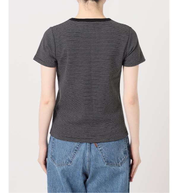 OUTDOOR PRODUCTS Usual Things「リンガーボーダーTEE セットアップ対応」|Tシャツ・カットソー|