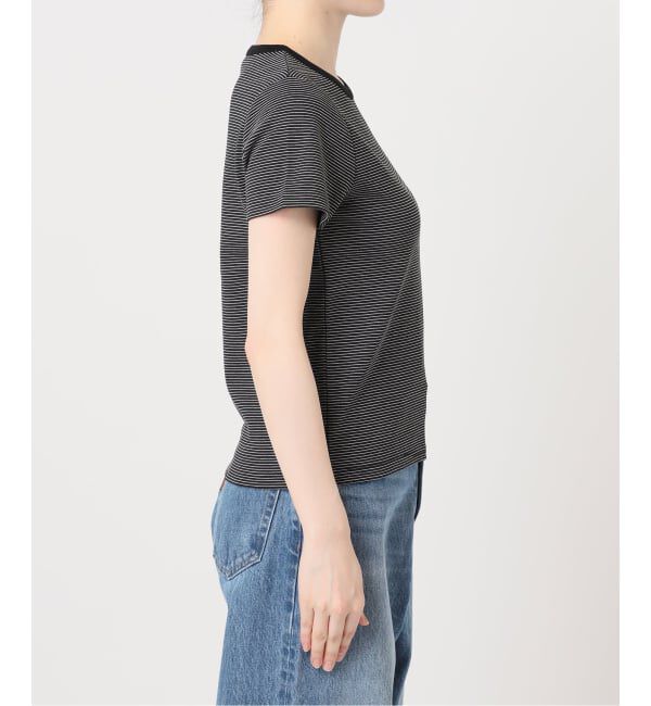 OUTDOOR PRODUCTS Usual Things「リンガーボーダーTEE セットアップ対応」|Tシャツ・カットソー|
