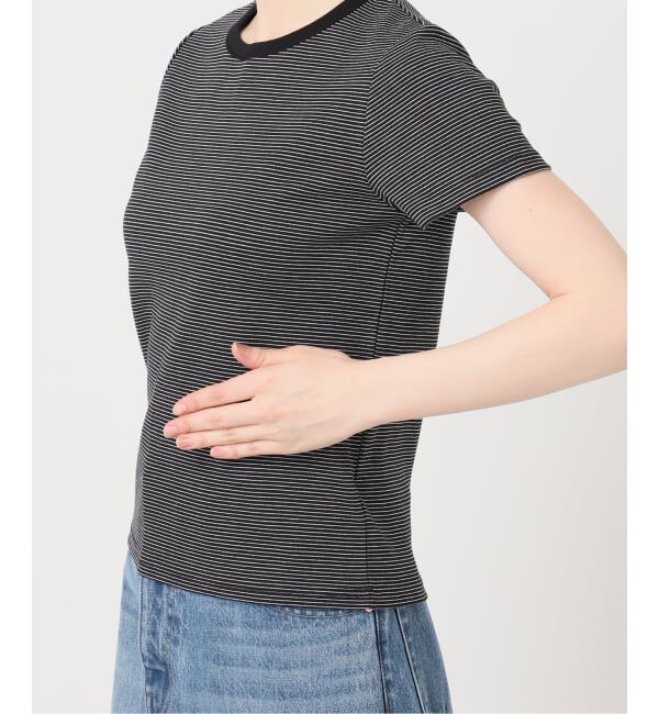 OUTDOOR PRODUCTS Usual Things「リンガーボーダーTEE セットアップ対応」|Tシャツ・カットソー|