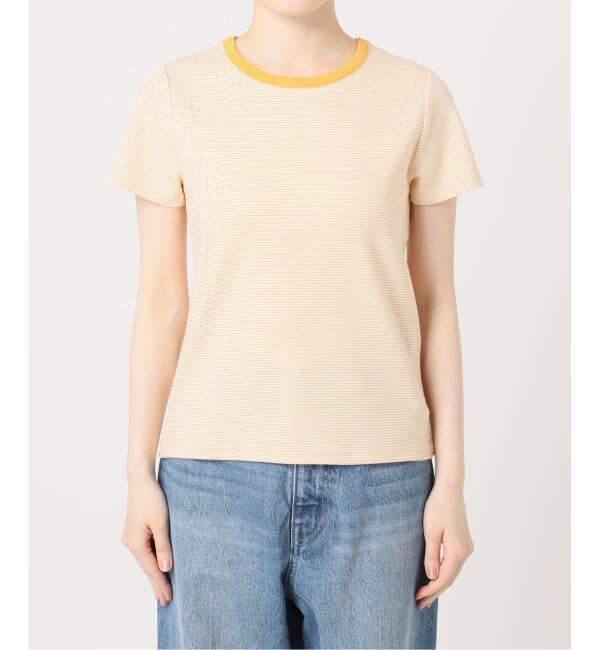 OUTDOOR PRODUCTS Usual Things「リンガーボーダーTEE セットアップ対応」|Tシャツ・カットソー|