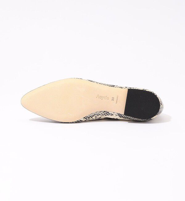 TOMORROWLAND GOODS「Aeyde Ellie Almond-Toe フラットシューズ」|バレエシューズ|