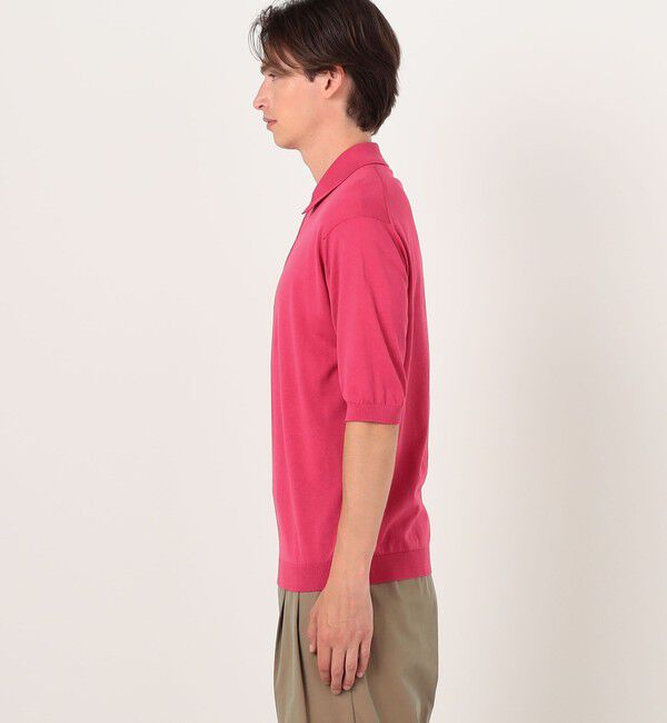 TOMORROWLAND MENS「【別注J】JOHN SMEDLEY 30Gシーアイランドコットン ニットポロ ISIS」|ニット・セーター|