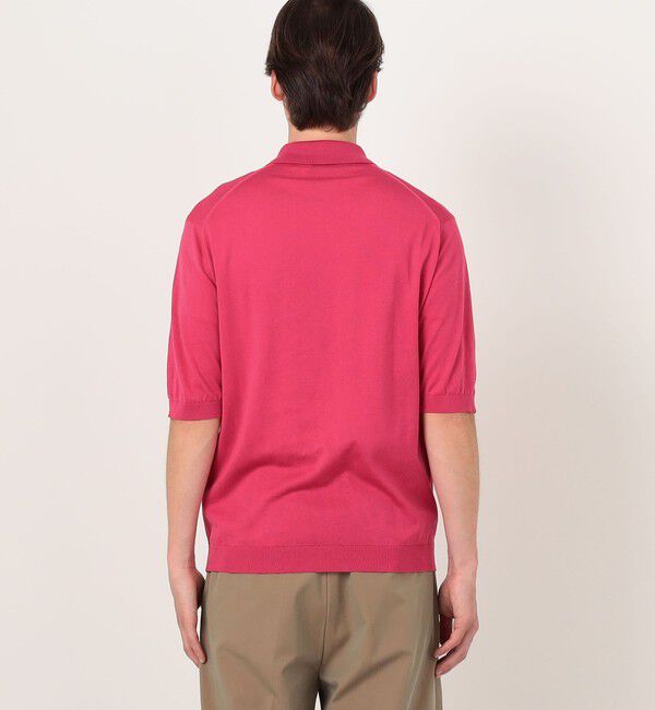TOMORROWLAND MENS「【別注J】JOHN SMEDLEY 30Gシーアイランドコットン ニットポロ ISIS」|ニット・セーター|