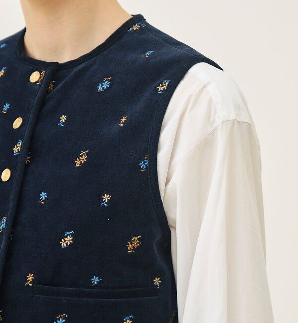 TOMORROWLAND collection「【WEB先行予約】フルーロンベル リバーシブルジレ」|ベスト・ジレ|