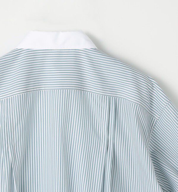 CABaN「200/2ｽﾄﾗｲﾌﾟ ボザムタックHSシャツ」|シャツ・ブラウス|