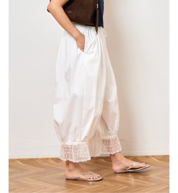  「LACE HEM BALLOON パンツ」|その他|