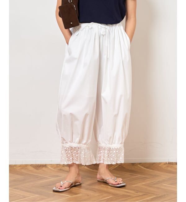  「LACE HEM BALLOON パンツ」|その他|