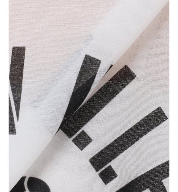 「SHEER LOGO TEE」|Tシャツ・カットソー|
