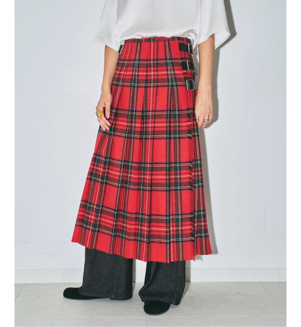  「《予約》O'NEIL OF DUBRIN 別注 FrontPleated FashionLong[SIZE10]：スカート」|スカート|