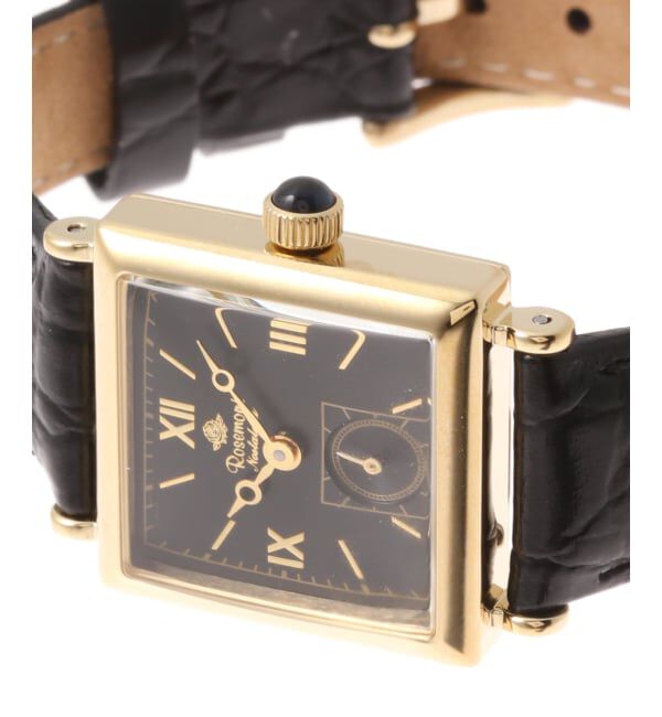 HIROB「Rosemont N011-YBR BBK Yellow gold」|腕時計|
