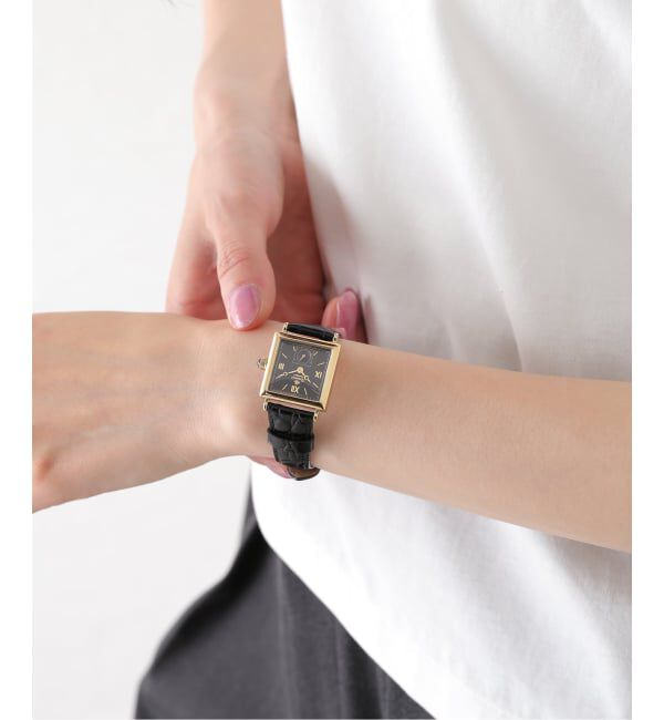 HIROB「Rosemont N011-YBR BBK Yellow gold」|腕時計|