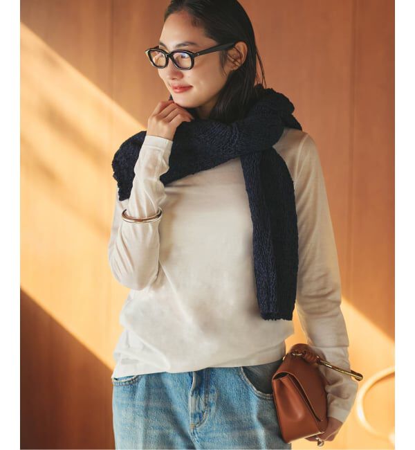 Plage「loose fit nuance long Tシャツ」|Tシャツ・カットソー|ホワイト