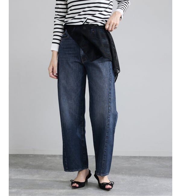 IENA「MOTHER/マザー THE HALF PIPE ANKLE デニムパンツ 10926-544/1396」|デニム|