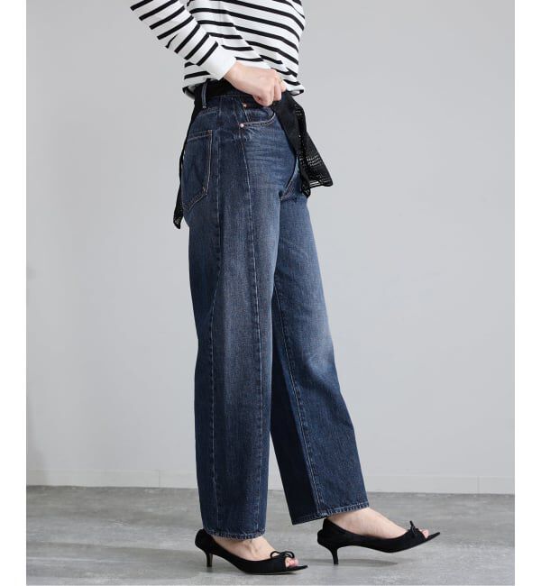 IENA「MOTHER/マザー THE HALF PIPE ANKLE デニムパンツ 10926-544/1396」|デニム|