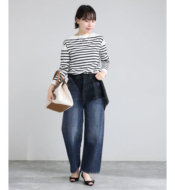 IENA「MOTHER/マザー THE HALF PIPE ANKLE デニムパンツ 10926-544/1396」|デニム|