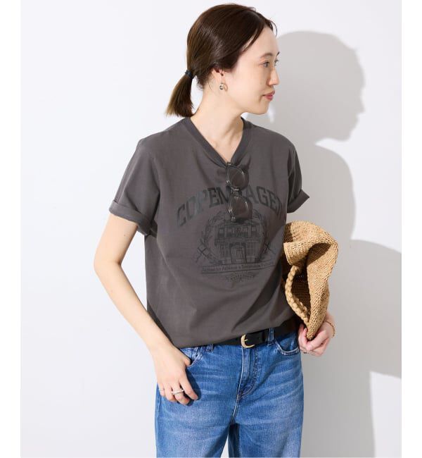SLOBE IENA「WAVE UNION ロゴTシャツ」|Tシャツ・カットソー|