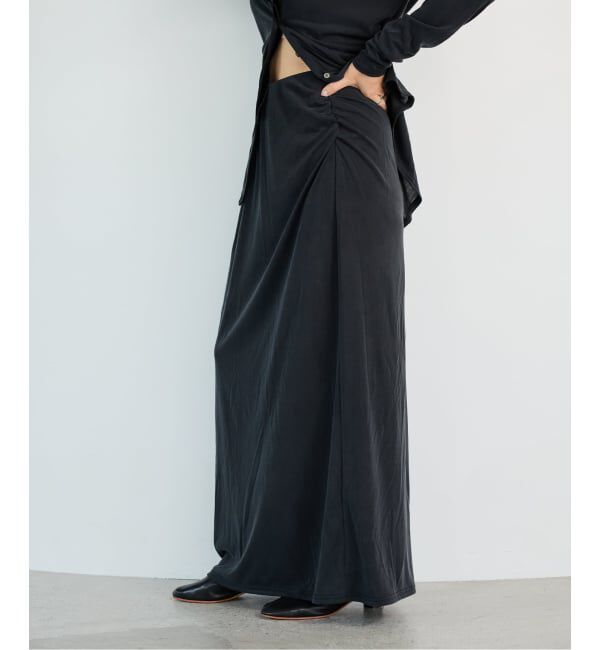 IENA LA BOUCLE「《予約》IENA LA BOUCLE フィブリルカットスカート」|スカート|