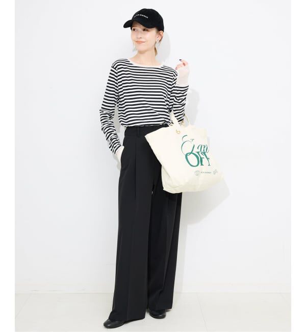 SLOBE IENA「《WEB限定カラーあり/追加7予約》レイヤードスリーブロンTEE」|Tシャツ・カットソー|