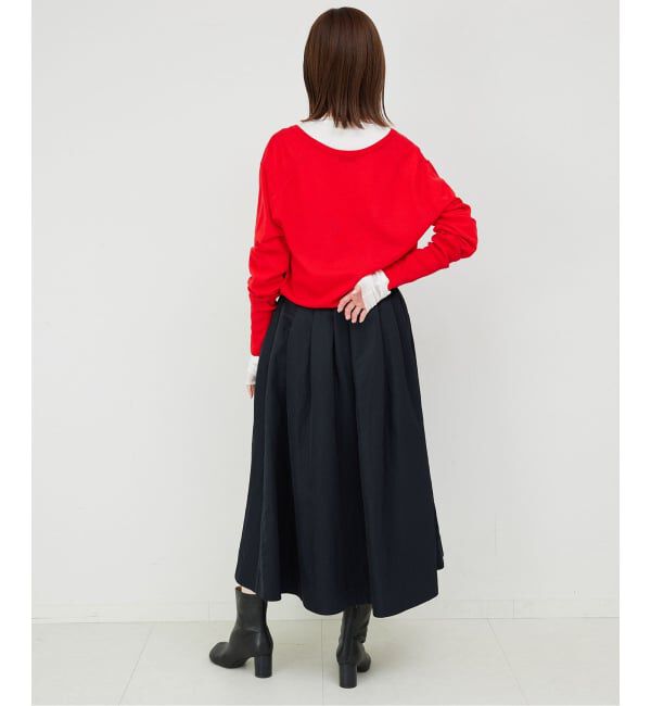 SLOBE IENA「《WEB限定カラーあり/追加7予約》レイヤードスリーブロンTEE」|Tシャツ・カットソー|