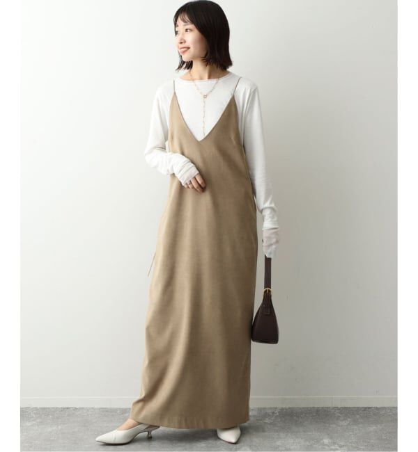 SLOBE IENA「《WEB限定カラーあり/追加7予約》レイヤードスリーブロンTEE」|Tシャツ・カットソー|