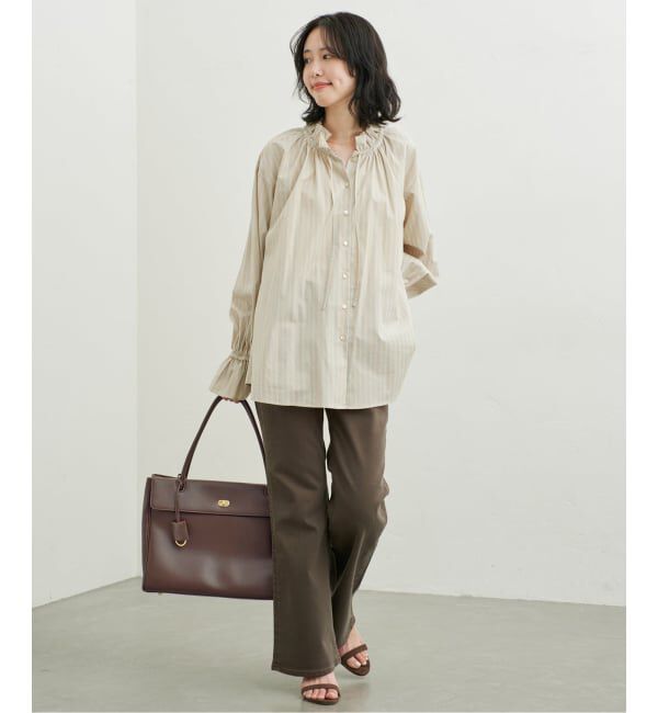 SLOBE IENA「《予約》SLOBE フラップトートバッグ」|トートバッグ|