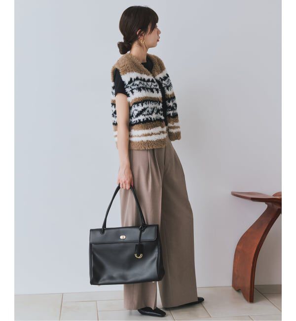 SLOBE IENA「《予約》SLOBE フラップトートバッグ」|トートバッグ|