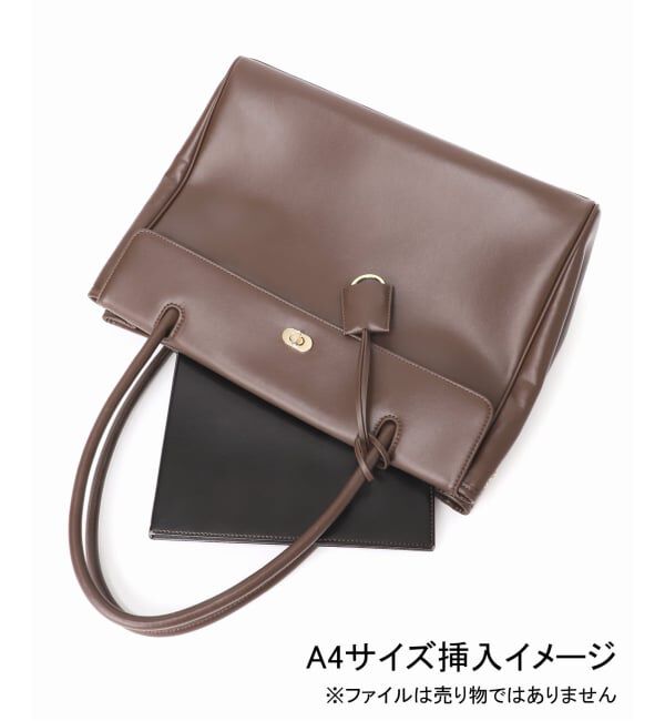 SLOBE IENA「《予約》SLOBE フラップトートバッグ」|トートバッグ|