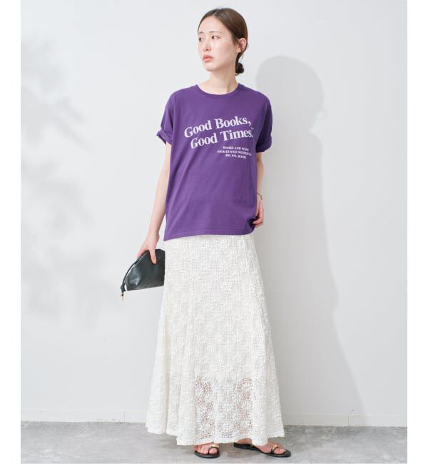SLOBE IENA「《追加》BOOK CLUB SLOBE別注 グラフィックTEE」|Tシャツ・カットソー|