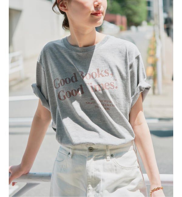 SLOBE IENA「《追加》BOOK CLUB SLOBE別注 グラフィックTEE」|Tシャツ・カットソー|