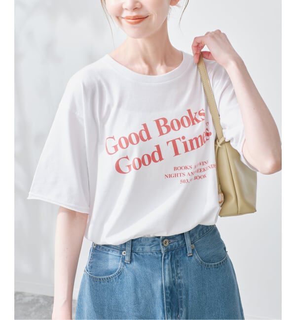 SLOBE IENA「《追加》BOOK CLUB SLOBE別注 グラフィックTEE」|Tシャツ・カットソー|