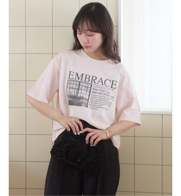 SLOBE IENA「SCREEN STARS/スクリーンスターズ SLOBE別注 ショートニュースペーパーTEE」|Tシャツ・カットソー|