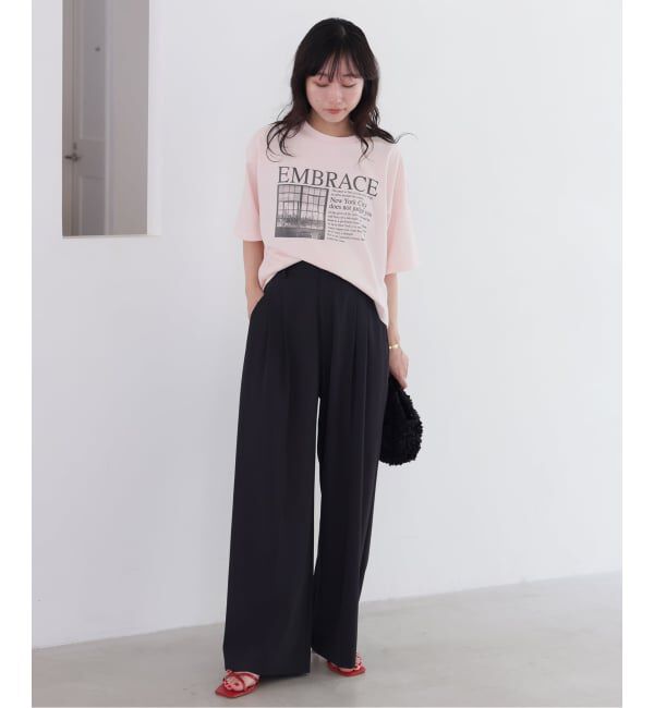 SLOBE IENA「SCREEN STARS/スクリーンスターズ SLOBE別注 ショートニュースペーパーTEE」|Tシャツ・カットソー|