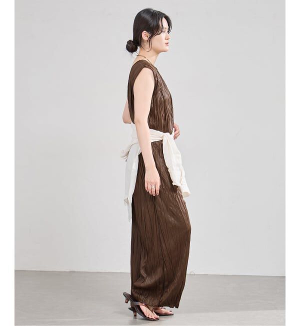 IENA「5-knot/ファイブノット CRINKLE-FIN SALOPETTE  サロペット 5KIE-CRCL-0001」|オールインワン|